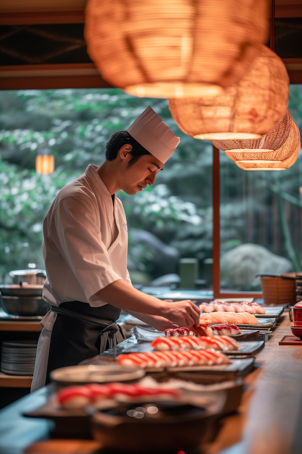 Master the art of sushi making.